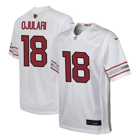 BJ Ojulari  Arizona Cardinals Nike Youth Game Jersey - White