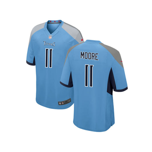 Chris Moore Tennessee Titans Nike Youth Alternate Game Jersey - Light Blue