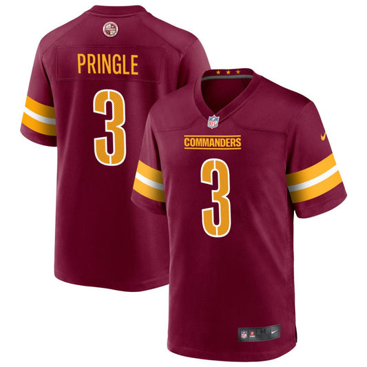 Byron Pringle Washington Commanders Nike Game Player Jersey - Burgundy