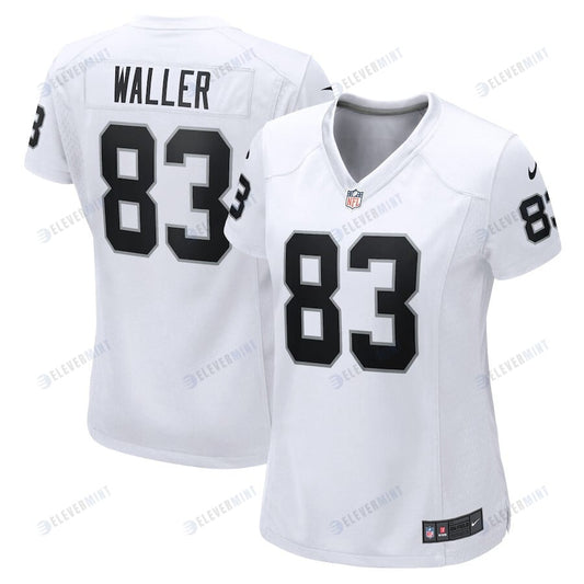 Darren Waller 83 Las Vegas Raiders Women Jersey - White