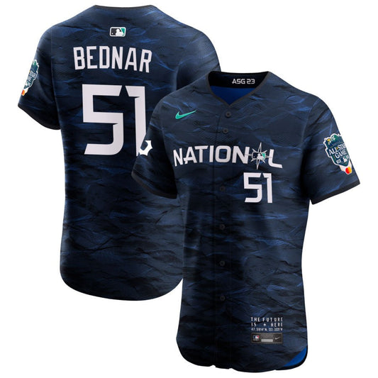 David Bednar  National League Nike 2023 MLB All-Star Game Pick-A-Player Vapor Premier Elite Jersey - Royal