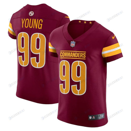 Chase Young Washington Commanders Vapor Elite Jersey - Burgundy