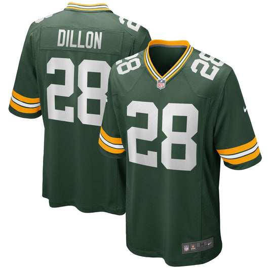 AJ Dillon Green Bay Packers Nike Game Player Jersey - Green