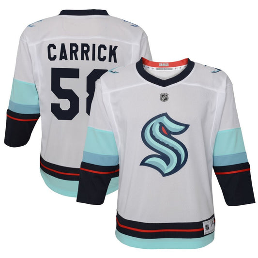 Connor Carrick Seattle Kraken Toddler Away Replica Jersey - White