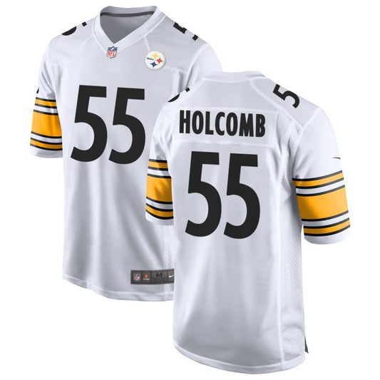 Cole Holcomb Pittsburgh Steelers Nike Game Jersey - White