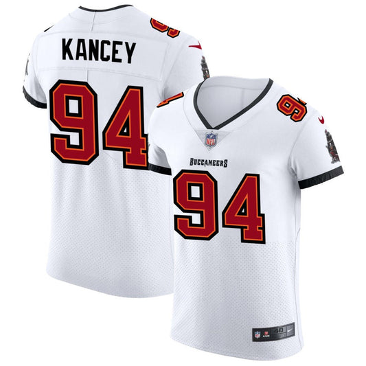 Calijah Kancey Tampa Bay Buccaneers Nike Vapor Elite Jersey - White