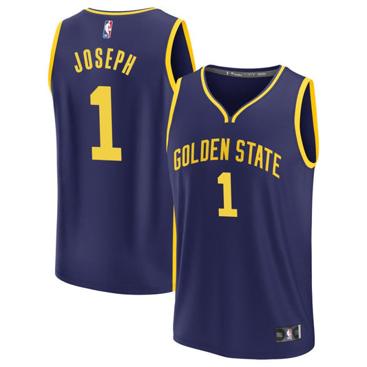 Cory Joseph Golden State Warriors Fanatics Branded Youth 2022/23 Fast Break Replica Jersey - Statement Edition - Navy