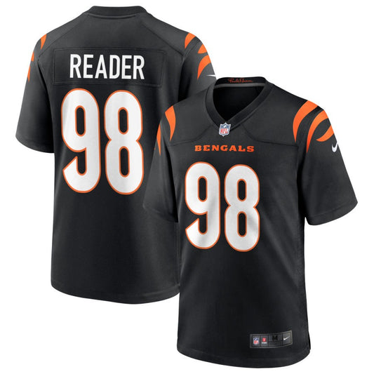 D.J. Reader Cincinnati Bengals Nike Game Jersey - Black