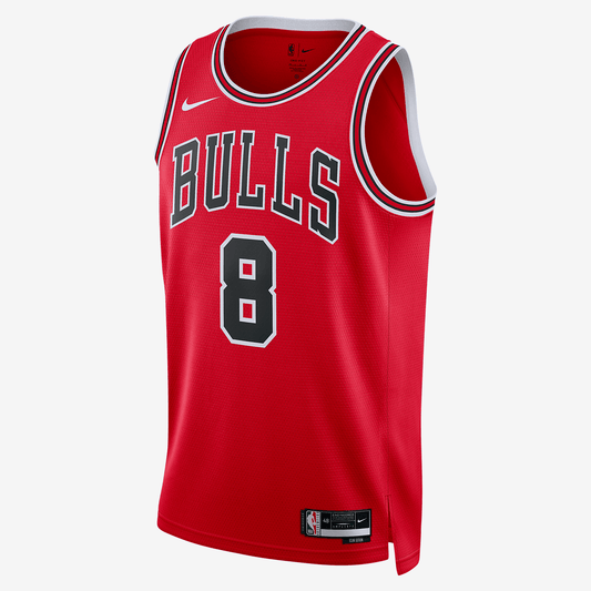 Chicago Bulls Icon Edition 2022/23 Nike Dri-FIT NBA Swingman Jersey - University Red