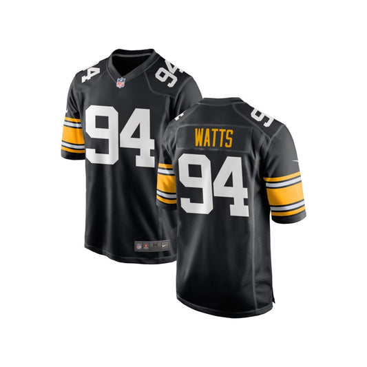 Armon Watts Pittsburgh Steelers Nike Youth Alternate Game Jersey - Black