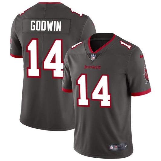 Chris Godwin Tampa Bay Buccaneers Nike Vapor Untouchable Elite Alternate Jersey - Pewter