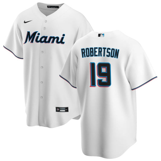 David Robertson Miami Marlins Nike Youth Home Replica Jersey - White