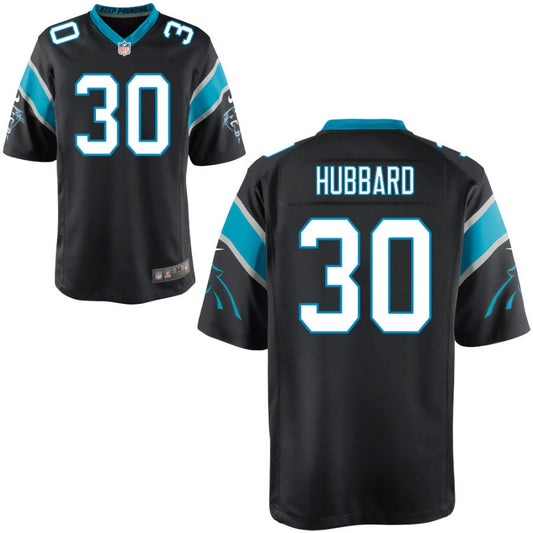 Chuba Hubbard Carolina Panthers Nike Youth Game Jersey - Black