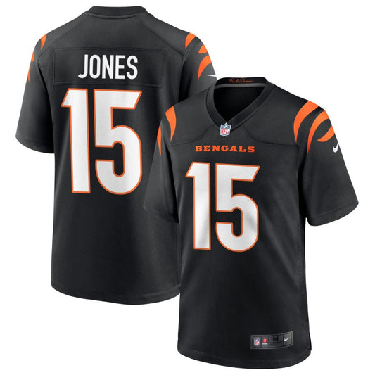 Charlie Jones Cincinnati Bengals Nike Game Jersey - Black