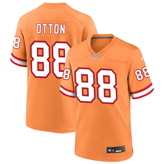 Cade Otton Tampa Bay Buccaneers Nike Throwback Game Jersey - Orange