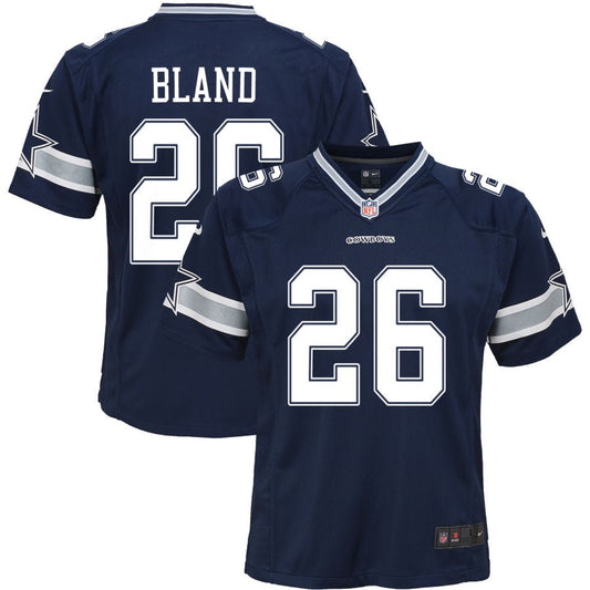 DaRon Bland Dallas Cowboys Nike Youth Game Jersey - Navy