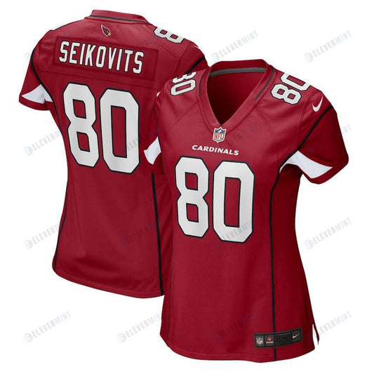 Bernhard Seikovits 80 Arizona Cardinals Women Game Jersey - Cardinal