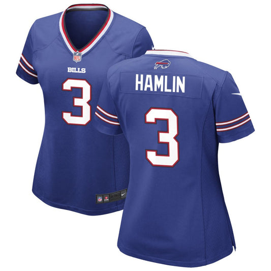 Damar Hamlin Buffalo Bills Nike Women's Game Jersey - Royal