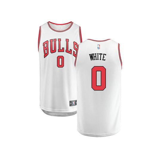 Coby White Chicago Bulls Fanatics Branded Youth Fast Break Replica Jersey White - Association Edition