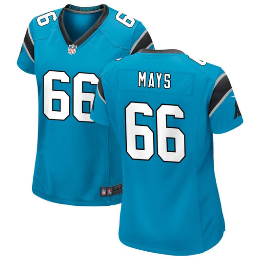 Cade Mays Carolina Panthers Nike Women's Alternate Game Jersey - Blue