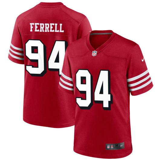 Clelin Ferrell San Francisco 49ers Nike Alternate Game Jersey - Scarlet