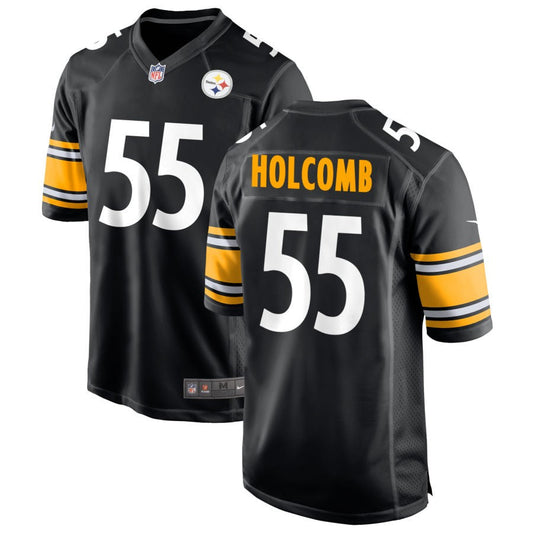 Cole Holcomb Pittsburgh Steelers Nike Game Jersey - Black