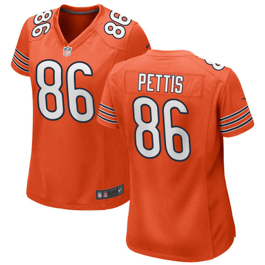 Dante Pettis Chicago Bears Nike Women's Alternate Game Jersey - Orange