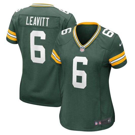 Dallin Leavitt Green Bay Packers Nike Women's Game Player Jersey - Green