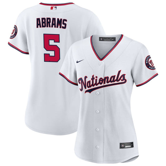 CJ Abrams Washington Nationals Nike Women's Replica Jersey - White