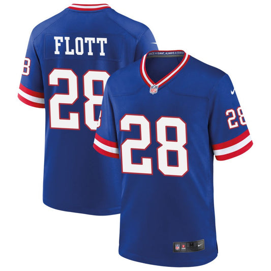 Cor'Dale Flott New York Giants Nike Classic Game Jersey - Royal