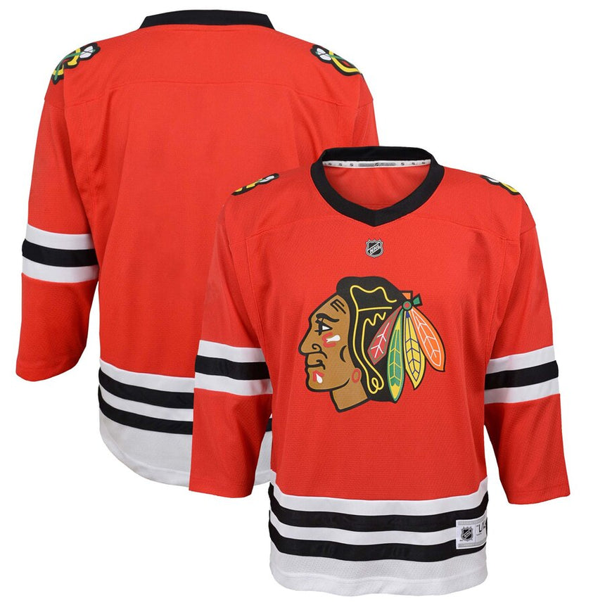 Chicago Blackhawks Blank Red Toddler Jersey