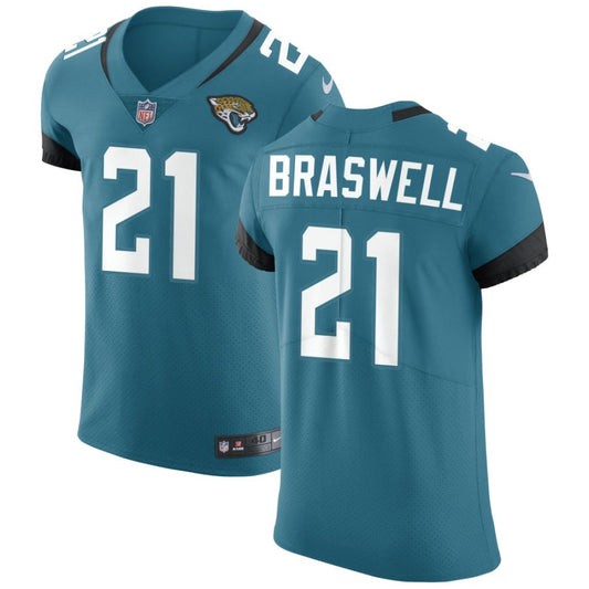 Christian Braswell Jacksonville Jaguars Nike Vapor Untouchable Elite Jersey - Teal