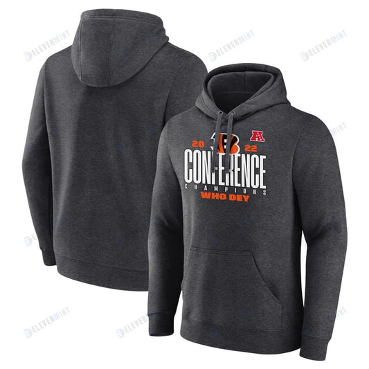 Cincinnati Bengals AFC Conference Champions Who Dey Black Pullover Hoodie