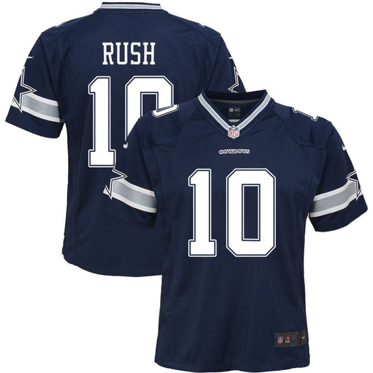 Cooper Rush Dallas Cowboys Nike Youth Game Jersey - Navy