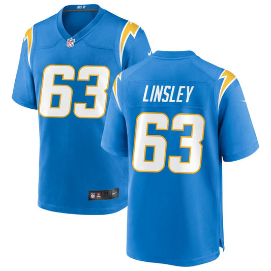 Corey Linsley Los Angeles Chargers Nike Game Jersey - Powder Blue