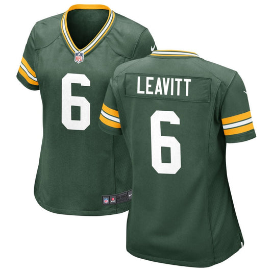 Dallin Leavitt Green Bay Packers Nike Women's Game Jersey - Green