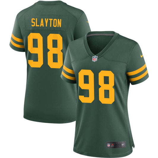 Chris Slayton Green Bay Packers Nike Women's Alternate Jersey - Green