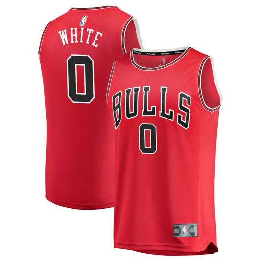 Coby White Chicago Bulls Fanatics Branded Youth Fast Break Replica Jersey Red - Icon Edition