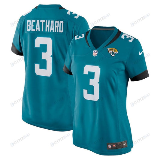 C.J. Beathard 3 Jacksonville Jaguars Women's Game Jersey - Teal