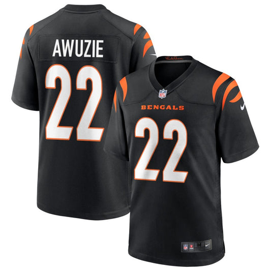 Chidobe Awuzie Cincinnati Bengals Nike Youth Logo Game Jersey - Black