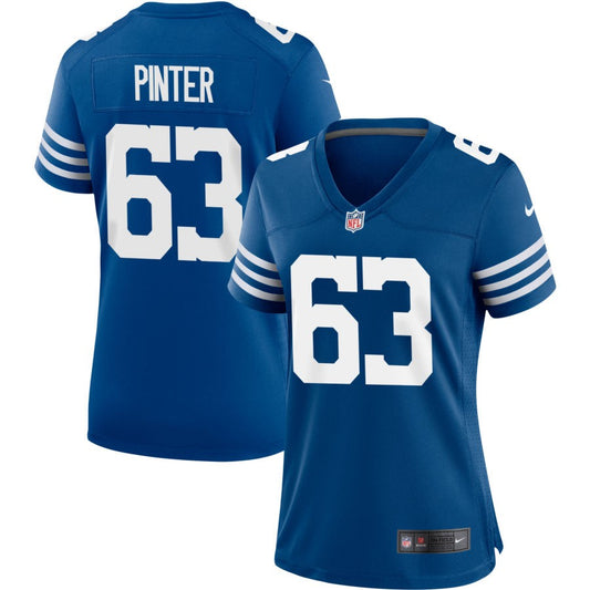 Danny Pinter Indianapolis Colts Nike Women's Alternate Jersey - Royal