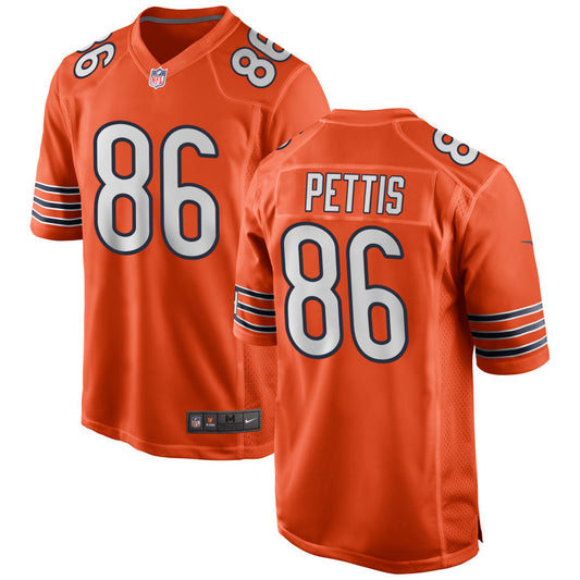 Dante Pettis Chicago Bears Nike Alternate Game Jersey - Orange