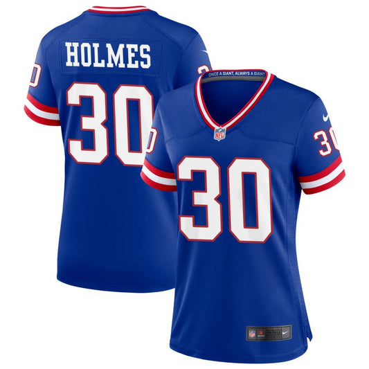 Darnay Holmes New York Giants Nike Women's Classic Game Jersey - Royal