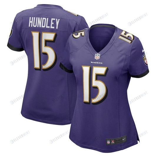 Brett Hundley Baltimore Ravens Women's Player Game Jersey - Purple