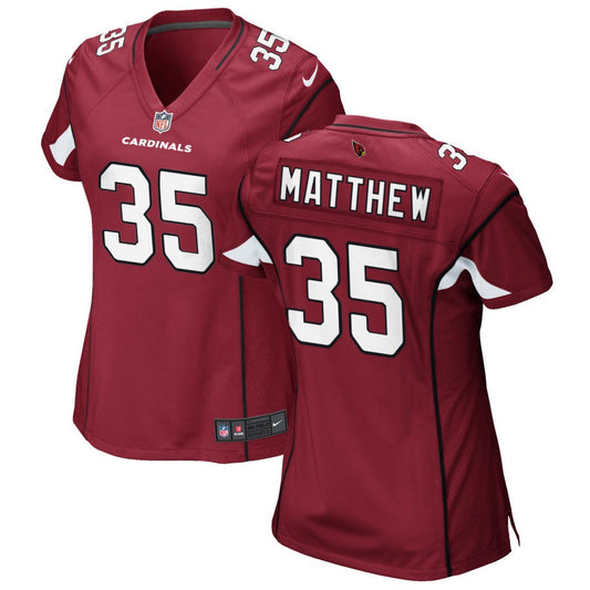 Christian Matthew Arizona Cardinals Nike Women's Game Jersey - Cardinal