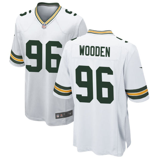 Colby Wooden Green Bay Packers Nike Game Jersey - White