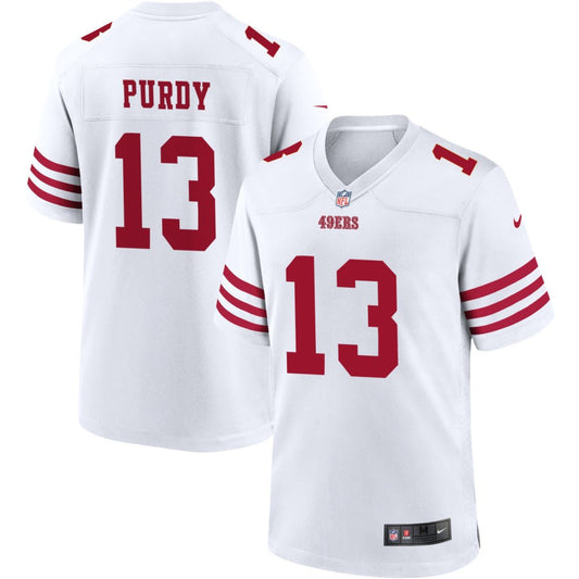 Brock Purdy San Francisco 49ers Nike Game Player Jersey - White