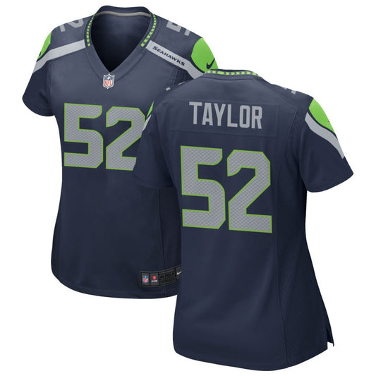 Darrell Taylor Seattle Seahawks Nike Women's Game Jersey - College Navy