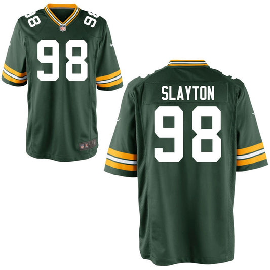 Chris Slayton Green Bay Packers Nike Youth Game Jersey - Green