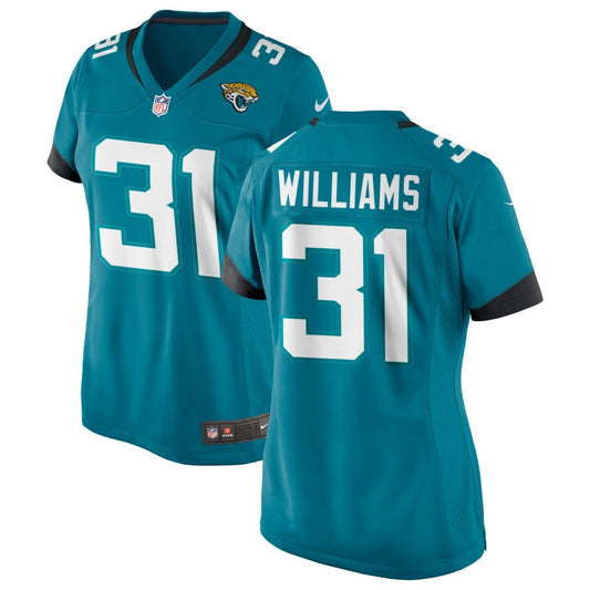 Darious Williams Jacksonville Jaguars Nike Women's Alternate Jersey - Teal